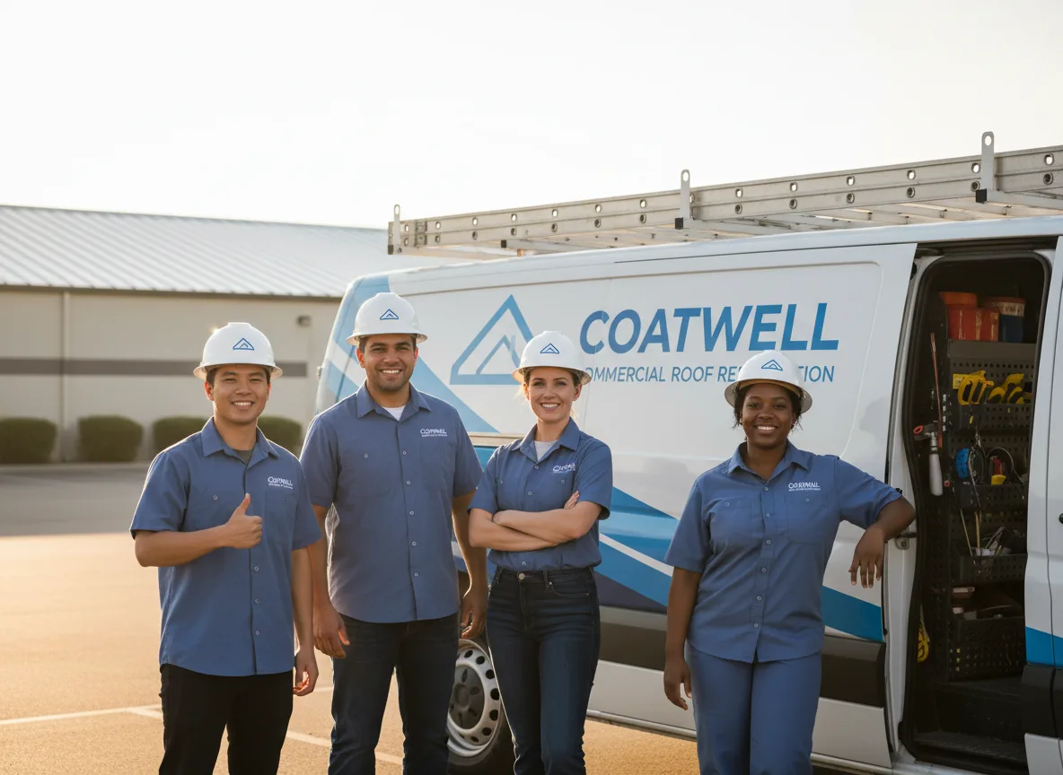 Commercial roof coating company in Strawberry Plains, TN